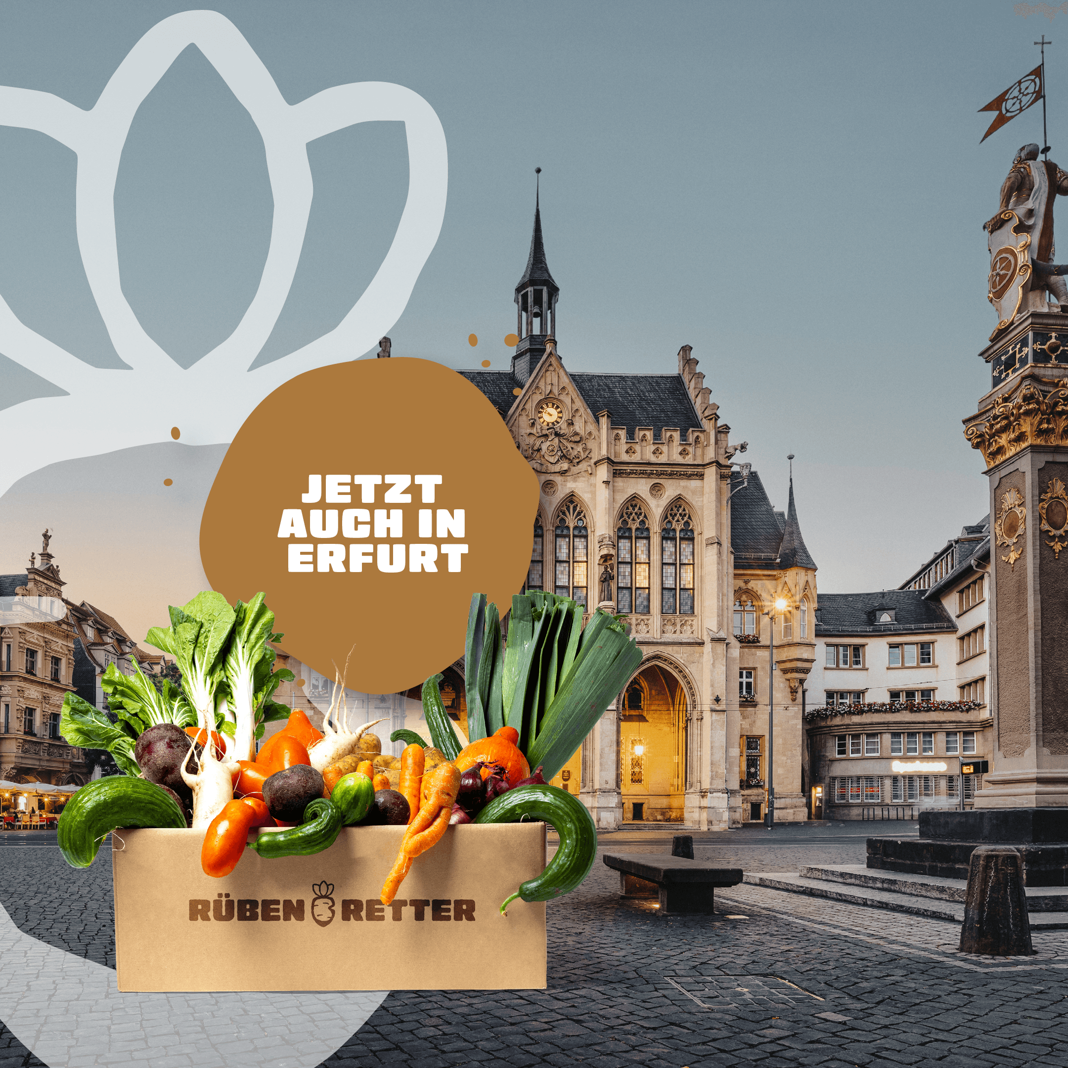 Obst und Gemüse nach Hause liefern lassen in Erfurt