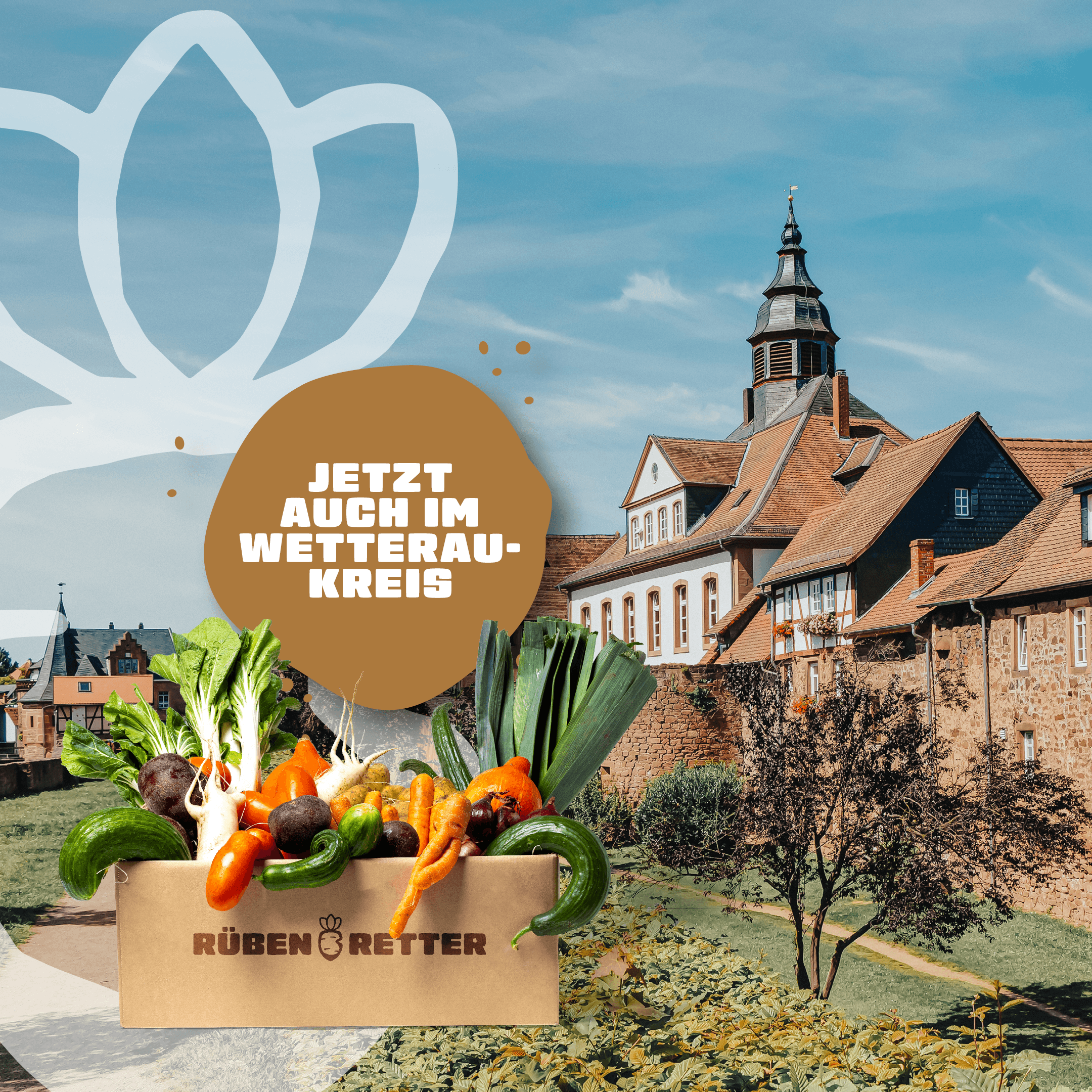 Obst und Gemüse nach Hause liefern lassen im Wetteraukreis