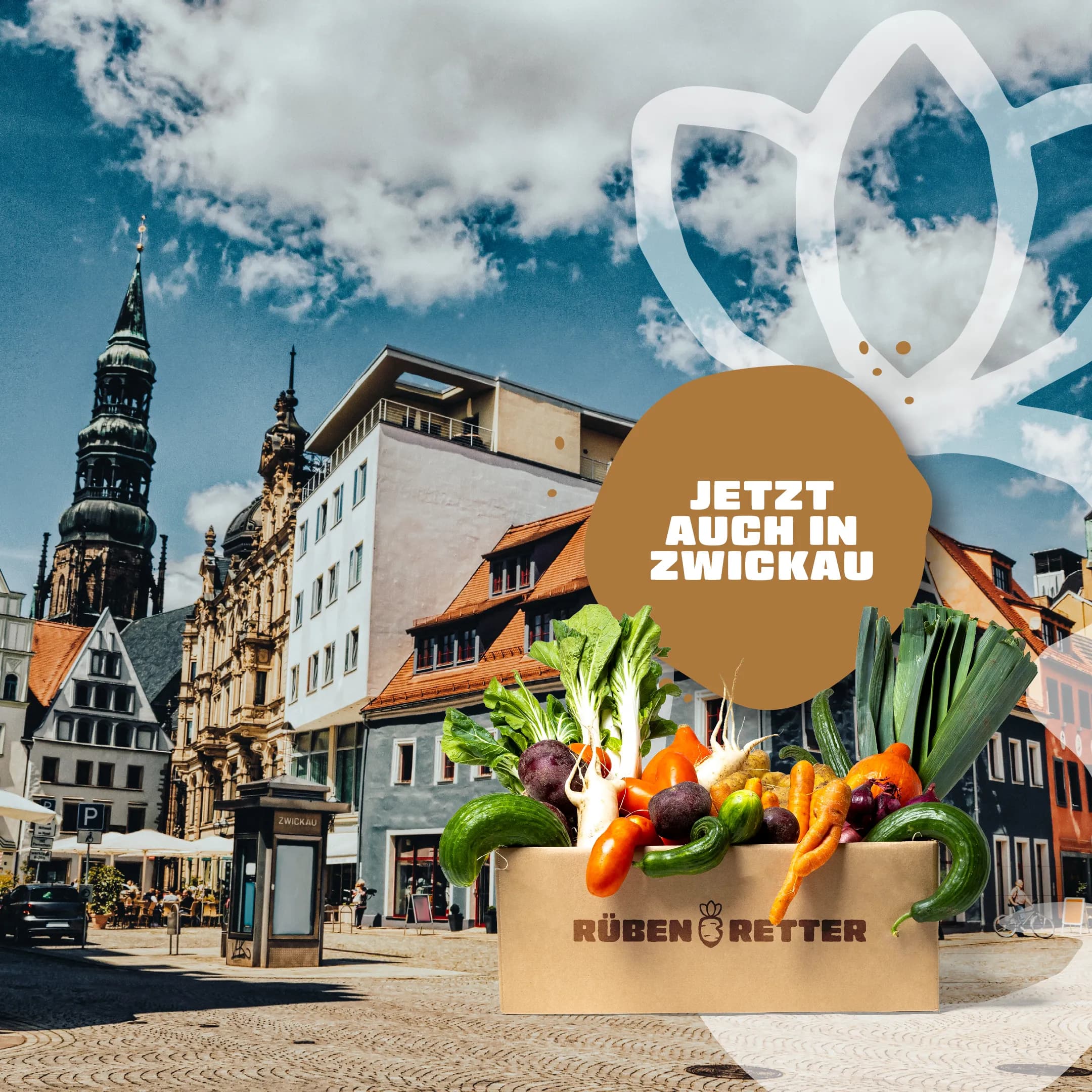 Obst und Gemüse nach Hause liefern lassen in Zwickau
