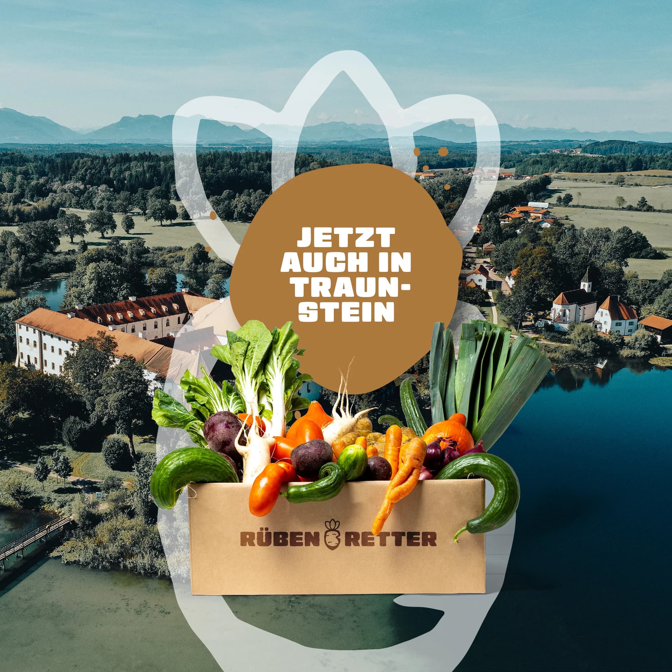 Obst und Gemüse nach Hause liefern lassen in Traunstein