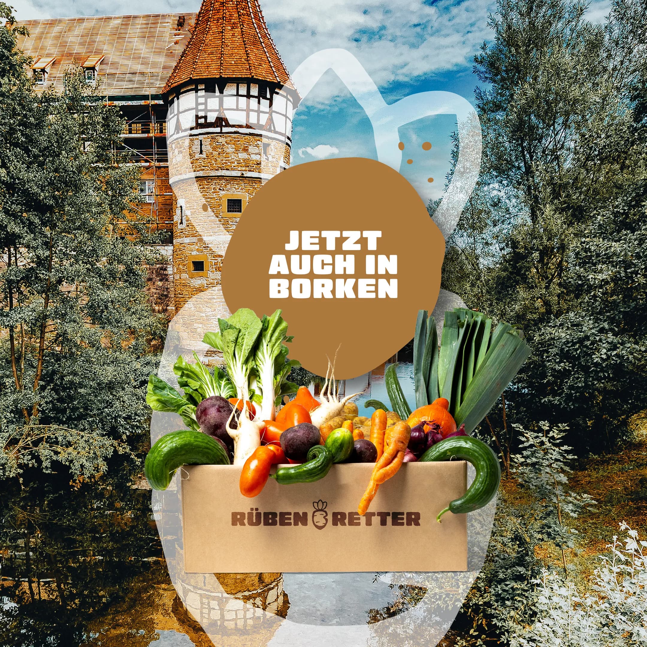 Obst und Gemüse nach Hause liefern lassen in Borken